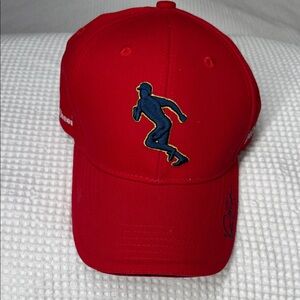 Red St Louis Cardinals - Vince Coleman #29 Baseball Cap w/Embroidered Runner